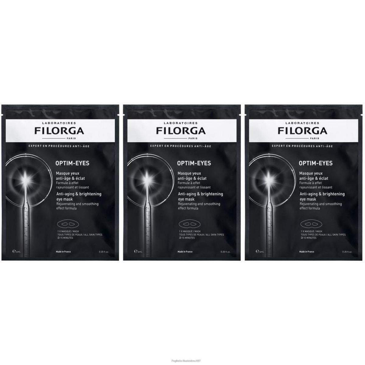 Compra Online filorga optim-eyes maschera contorno occhi 3x6 ml e Trova l'offerta più bassa