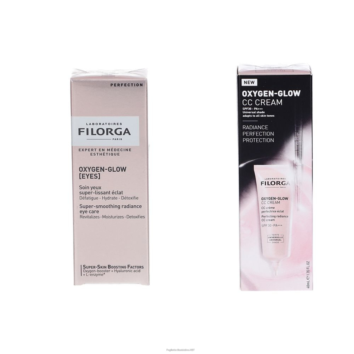Compra Online filorga oxygen-glow cc cream + oxygen-glow [eyes] 1 pz set e Trova l'offerta più bassa