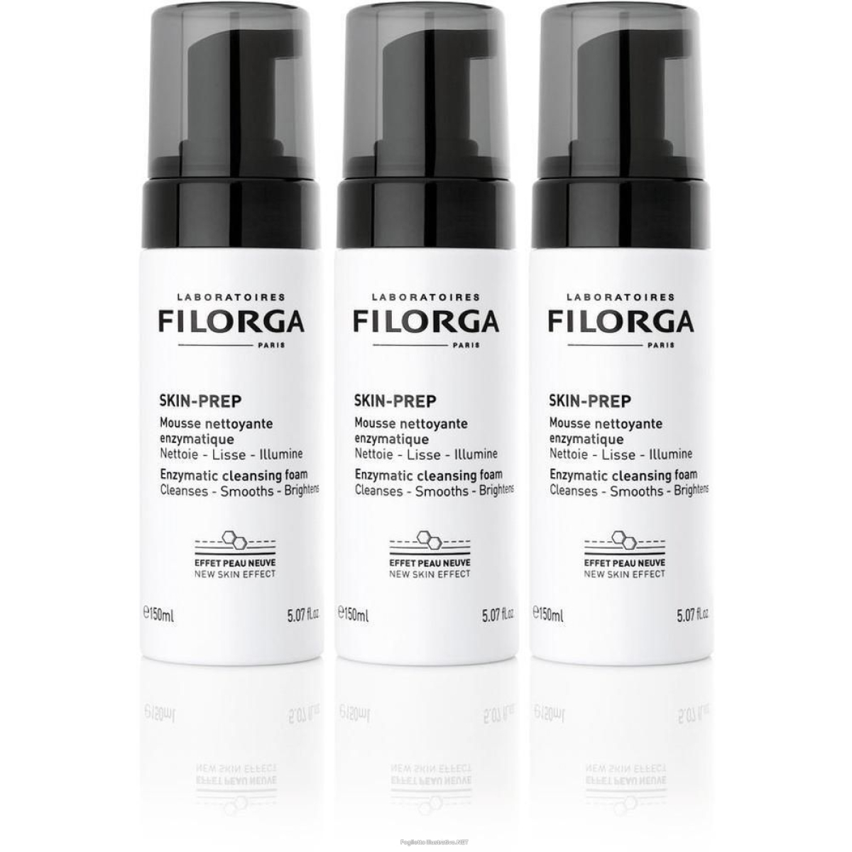 Compra Online filorga skin-prep mousse detergente enzimatica 3x150 ml e Trova l'offerta più bassa