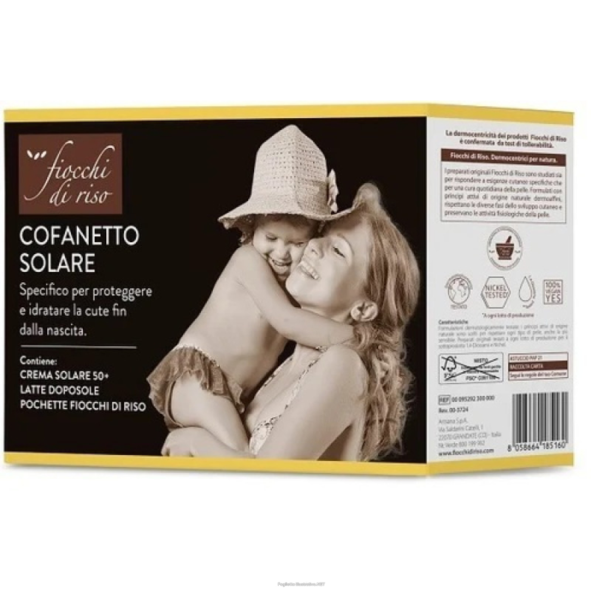 Compra Online fiocchi di riso cofanetto solare con pochette in omaggio 1 pz set e Trova l'offerta più bassa