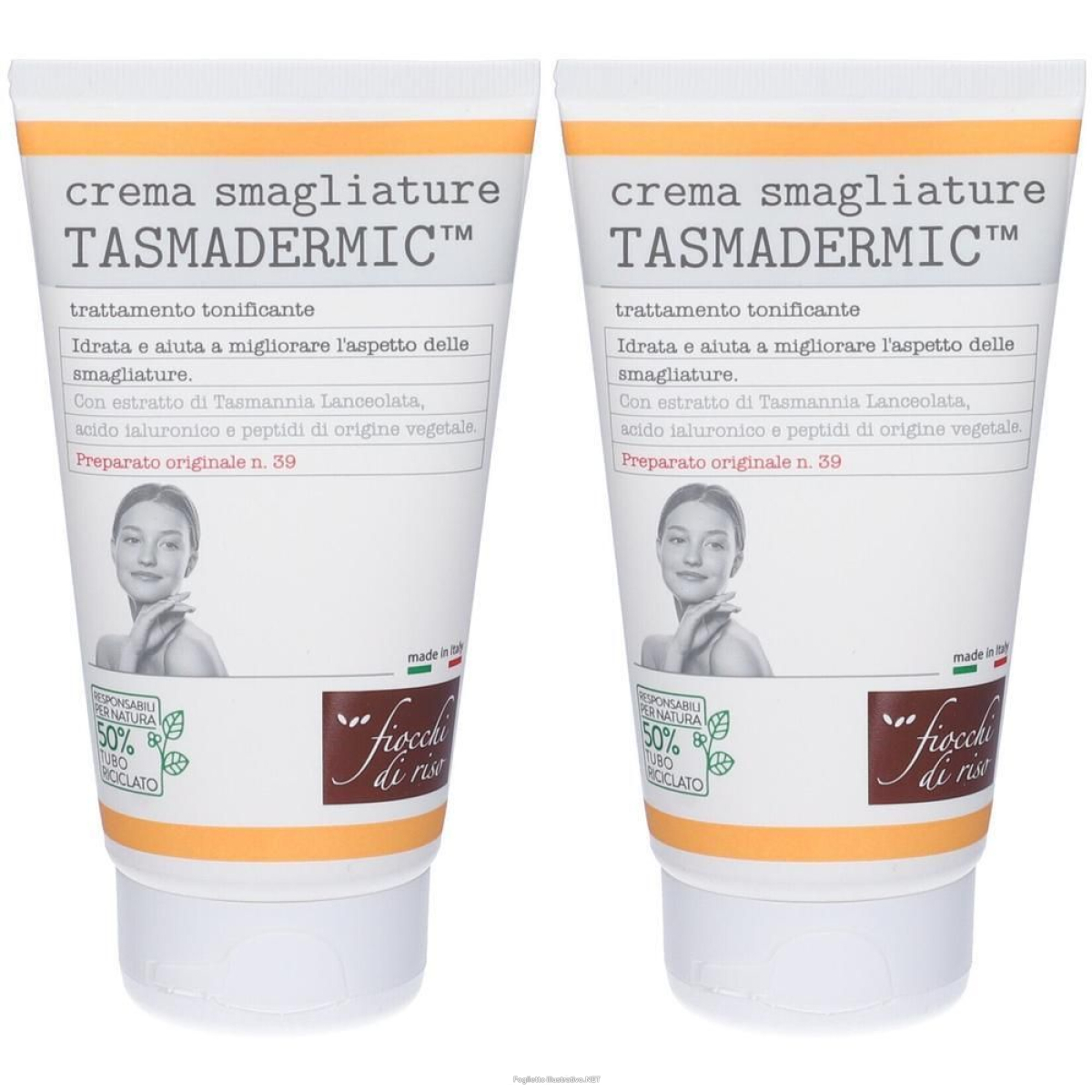 Compra Online fiocchi di riso crema smagliature tasmadermic 2x150 ml e Trova l'offerta più bassa