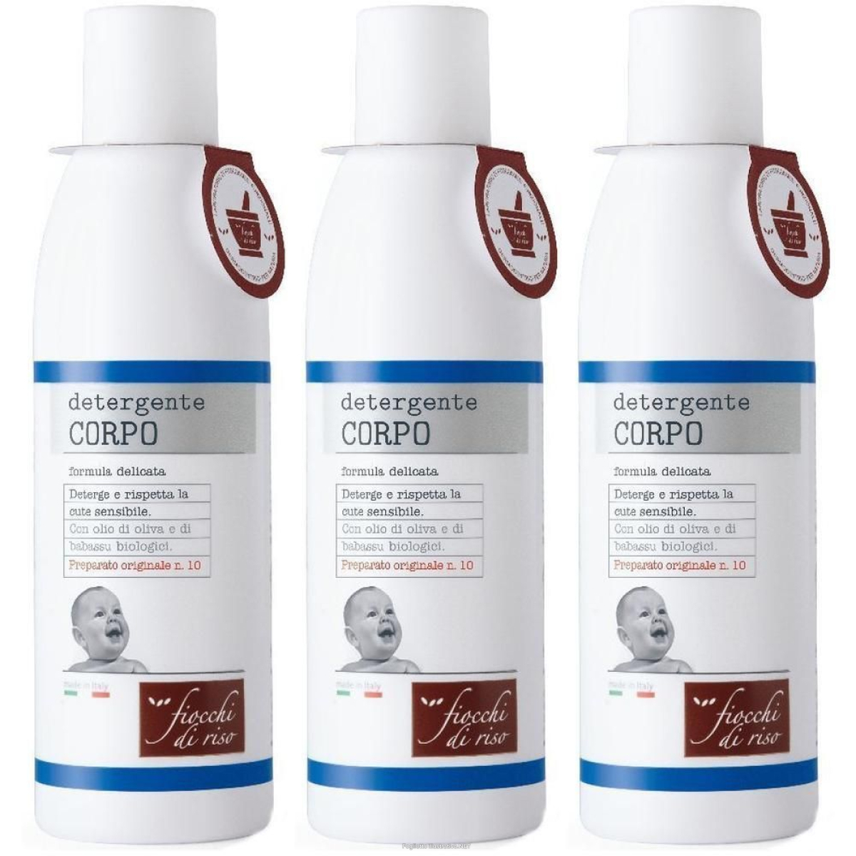 Compra Online fiocchi di riso detergente corpo 3x200 ml e Trova l'offerta più bassa