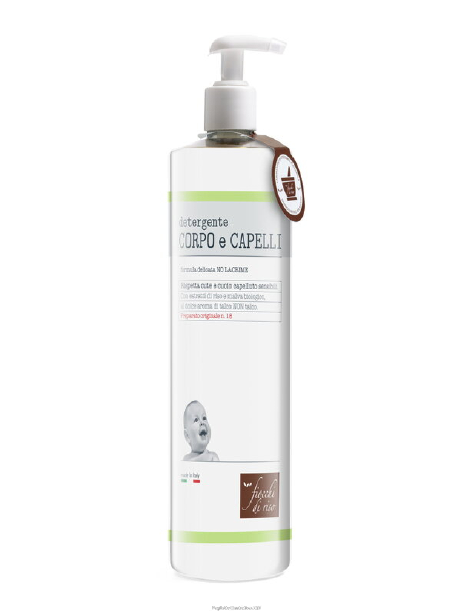 Compra Online fiocchi di riso - detergente corpo e capelli talco formula no lacrime confezione 750 ml e Trova l'offerta più bassa
