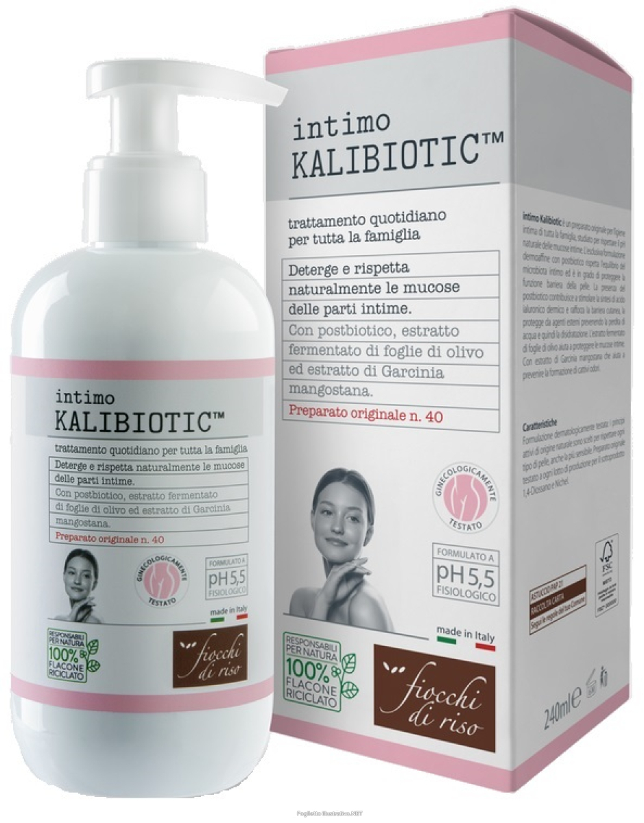 Compra Online fiocchi di riso detergente intimo kalibiotic ph5.5 240ml e Trova l'offerta più bassa