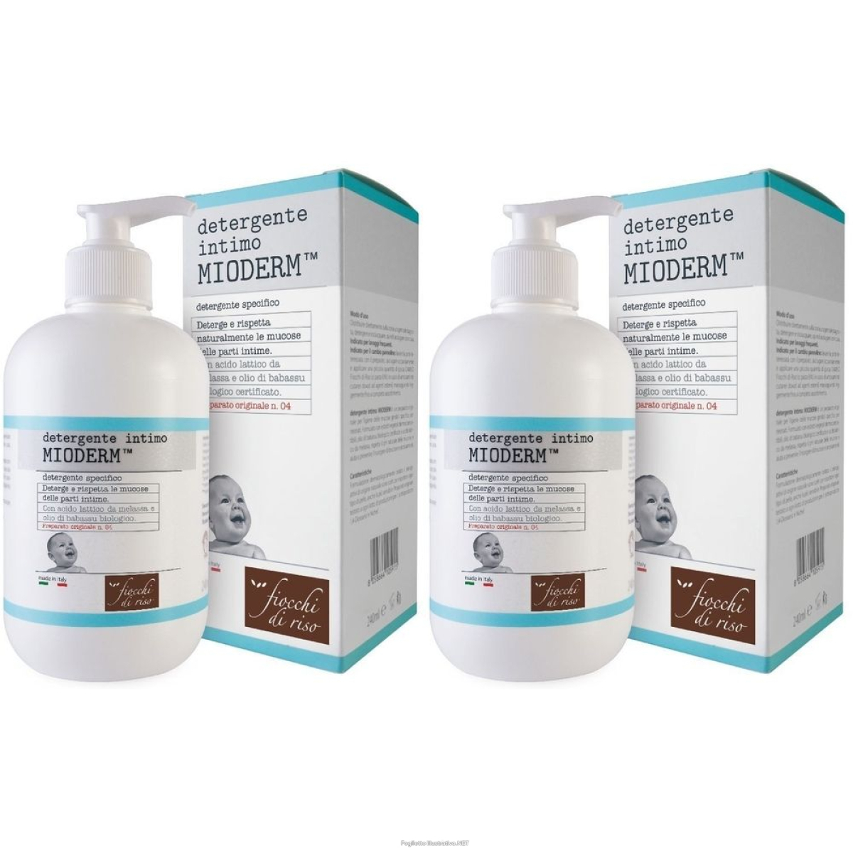 Compra Online fiocchi di riso detergente intimo mioderm™ set da 2 2x240 ml detergent e Trova l'offerta più bassa