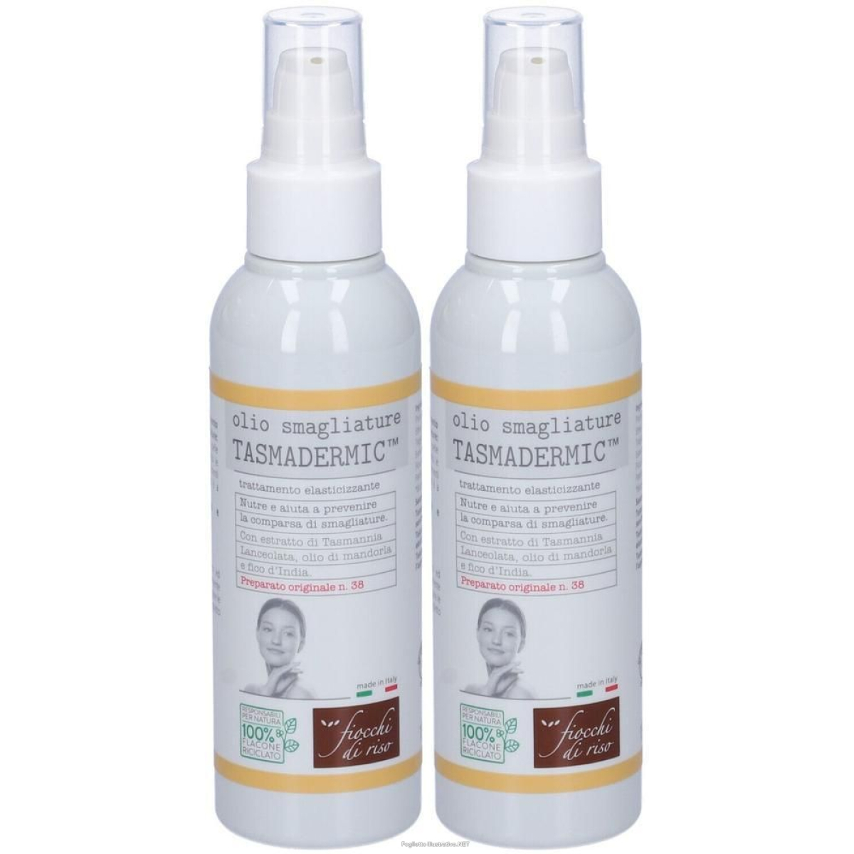 Compra Online fiocchi di riso olio smagliature tasmadermic 2x150 ml e Trova l'offerta più bassa