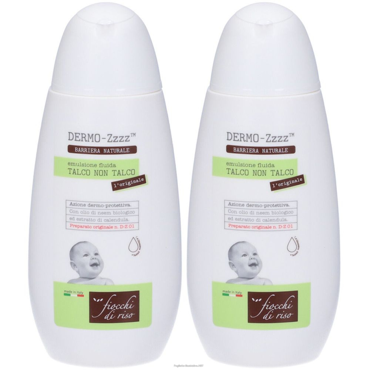 Compra Online fiocchi di riso talco non emulsione fluida set da 2 2x120 ml flu e Trova l'offerta più bassa