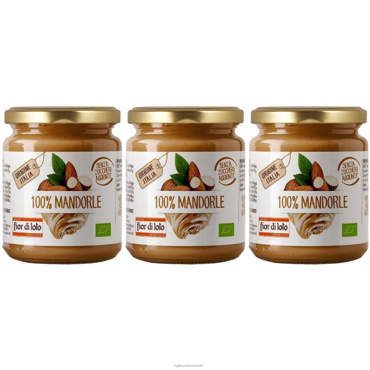Compra Online fior di loto crema di mandorle tostate 3x200 g e Trova l'offerta più bassa