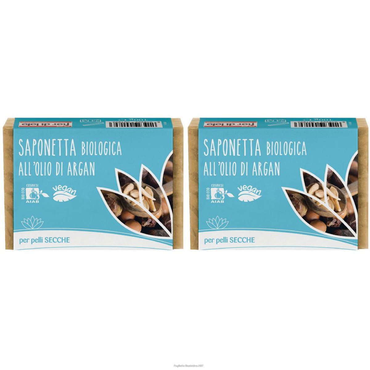 Compra Online fior di loto saponetta ol arg set da 2 2x100 g sapone e Trova l'offerta più bassa