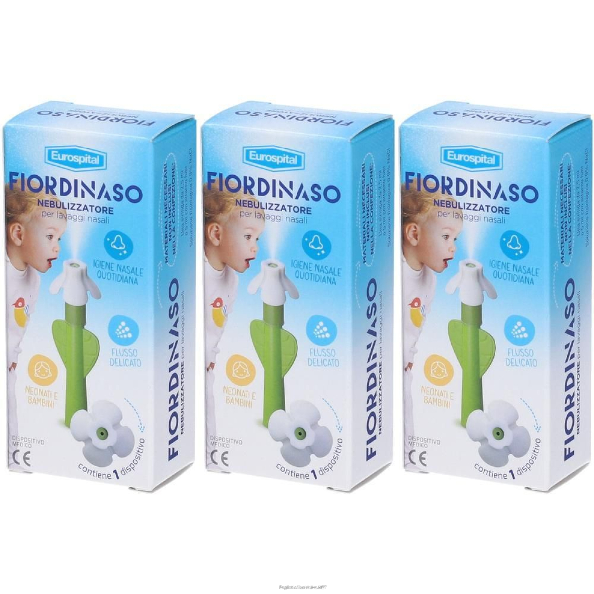 Compra Online fiordinaso nebulizzatore per lavaggi nasali 3x1 st e Trova l'offerta più bassa