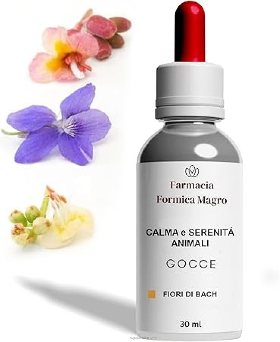Compra Online fiori di bach gocce 30 ml rimedio naturale per cani e gatti iperattivi e agitati e Trova l'offerta più bassa