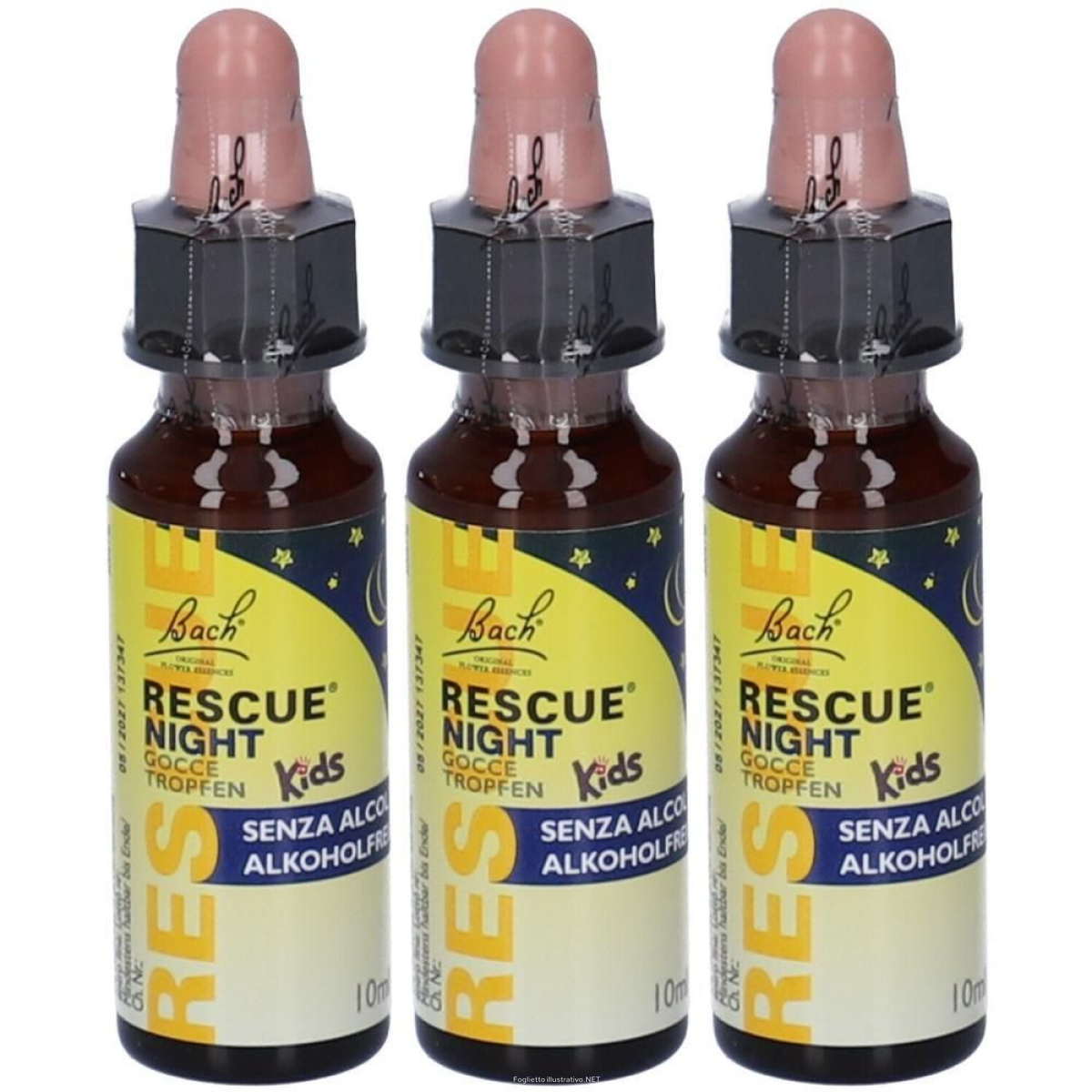Compra Online fiori di bach rescue night kids gocce 3x10 ml orali e Trova l'offerta più bassa