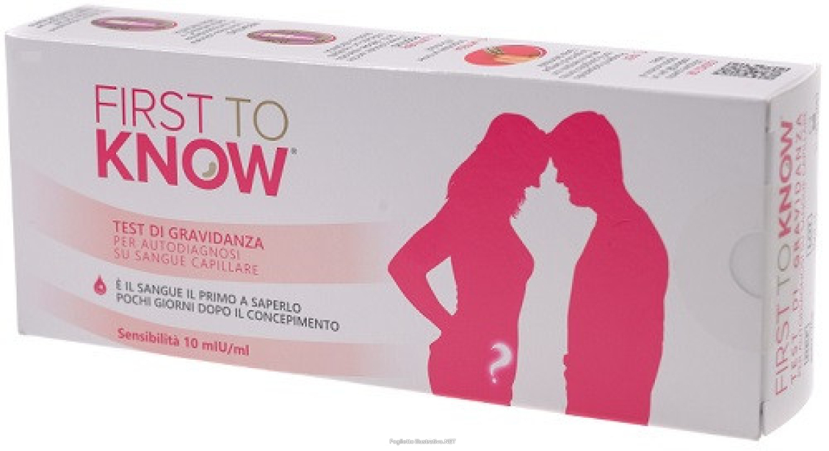 Compra Online first to know test di gravidanza 1 pezzo e Trova l'offerta più bassa
