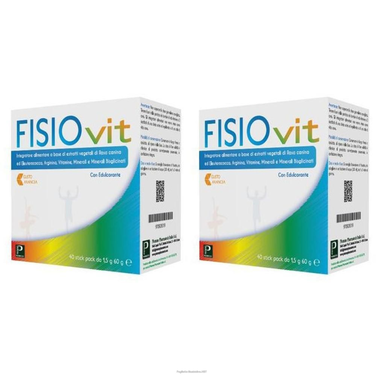 Compra Online Fisiovit 40 Stickpack da 1,5 g 2x40 Pezzi Stick e Trova l'offerta più bassa