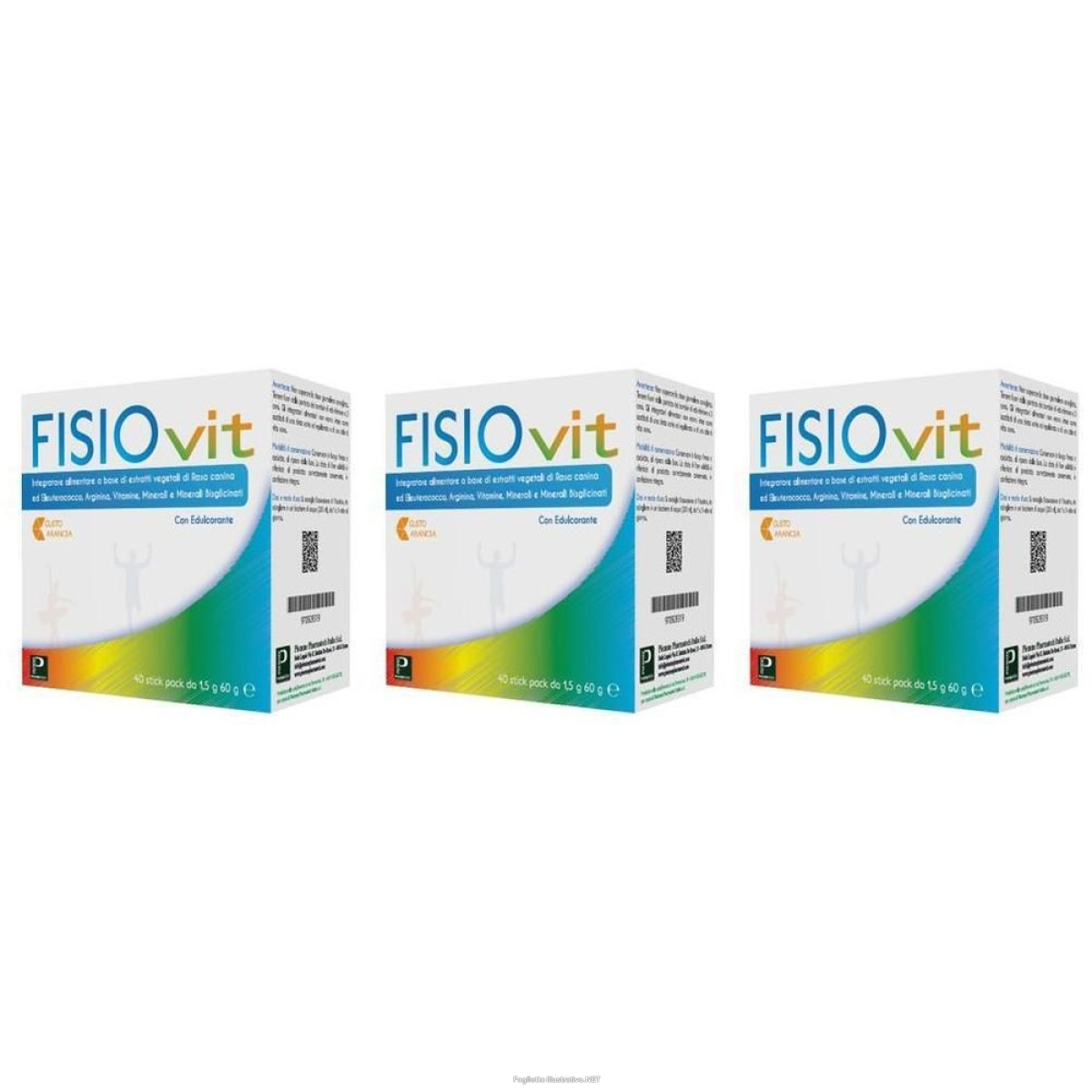 Compra Online Fisiovit 40 Stickpack da 1,5 g 3x40 Pezzi Stick e Trova l'offerta più bassa