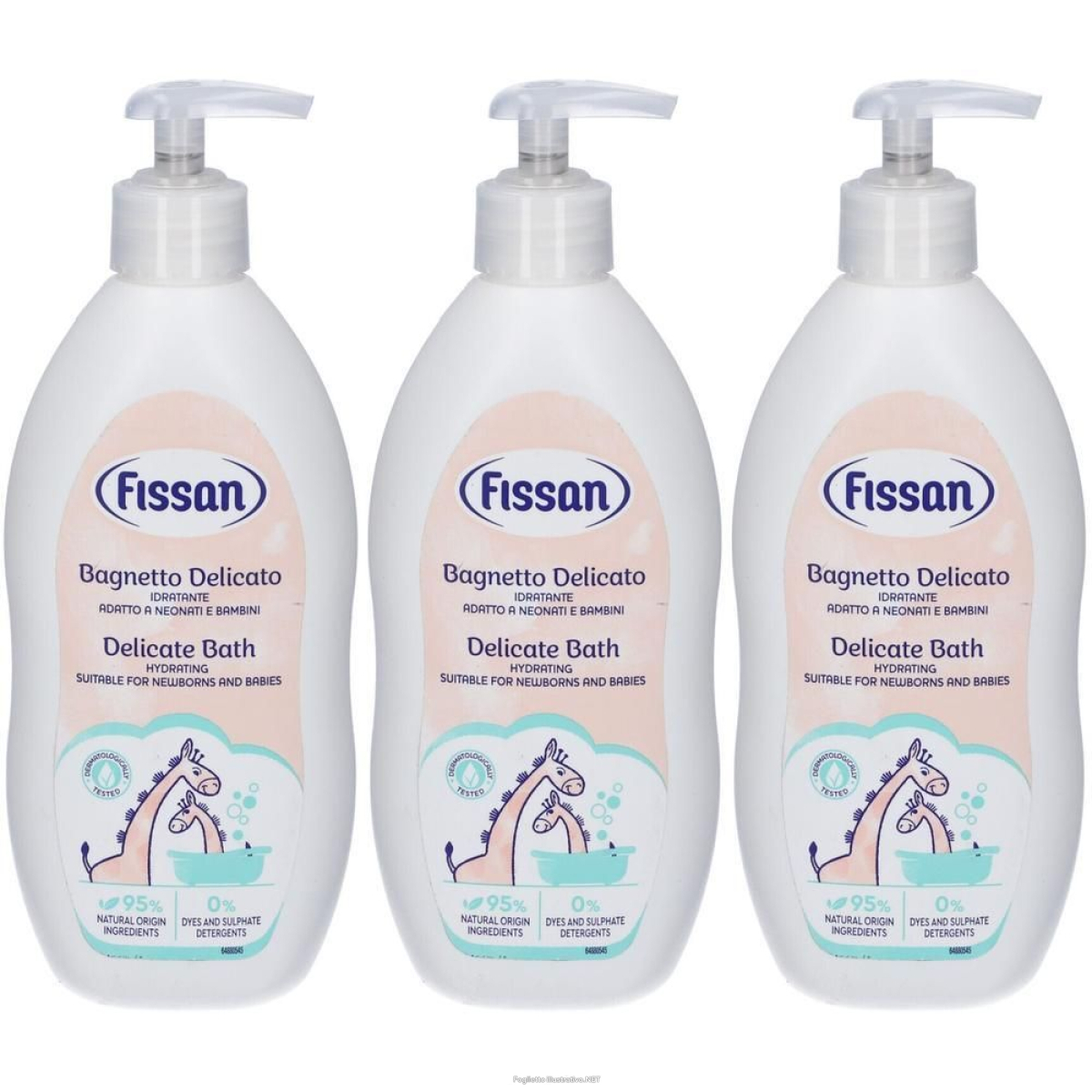 Compra Online fissan bagnetto delicato 3x400 ml e Trova l'offerta più bassa
