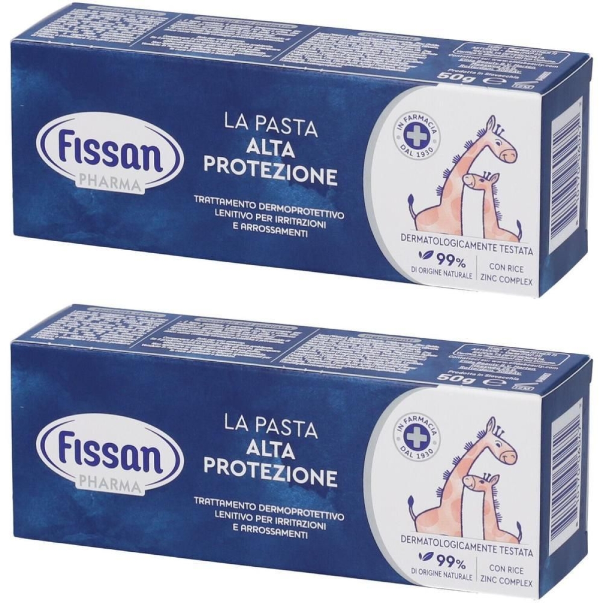 Compra Online fissan la pasta alta protezione 50 g 2x50 e Trova l'offerta più bassa