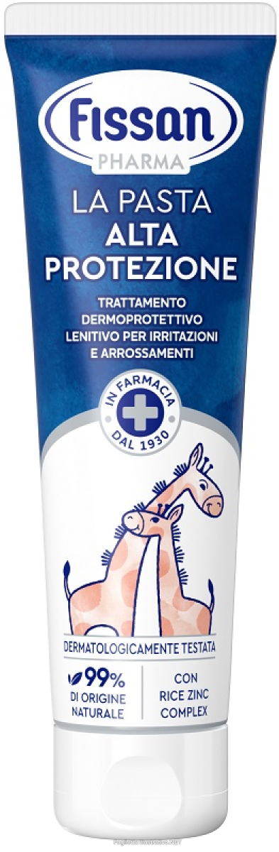 Compra Online fissan la pasta alta protezione dermoprotettiva lenitva 100 grammi e Trova l'offerta più bassa