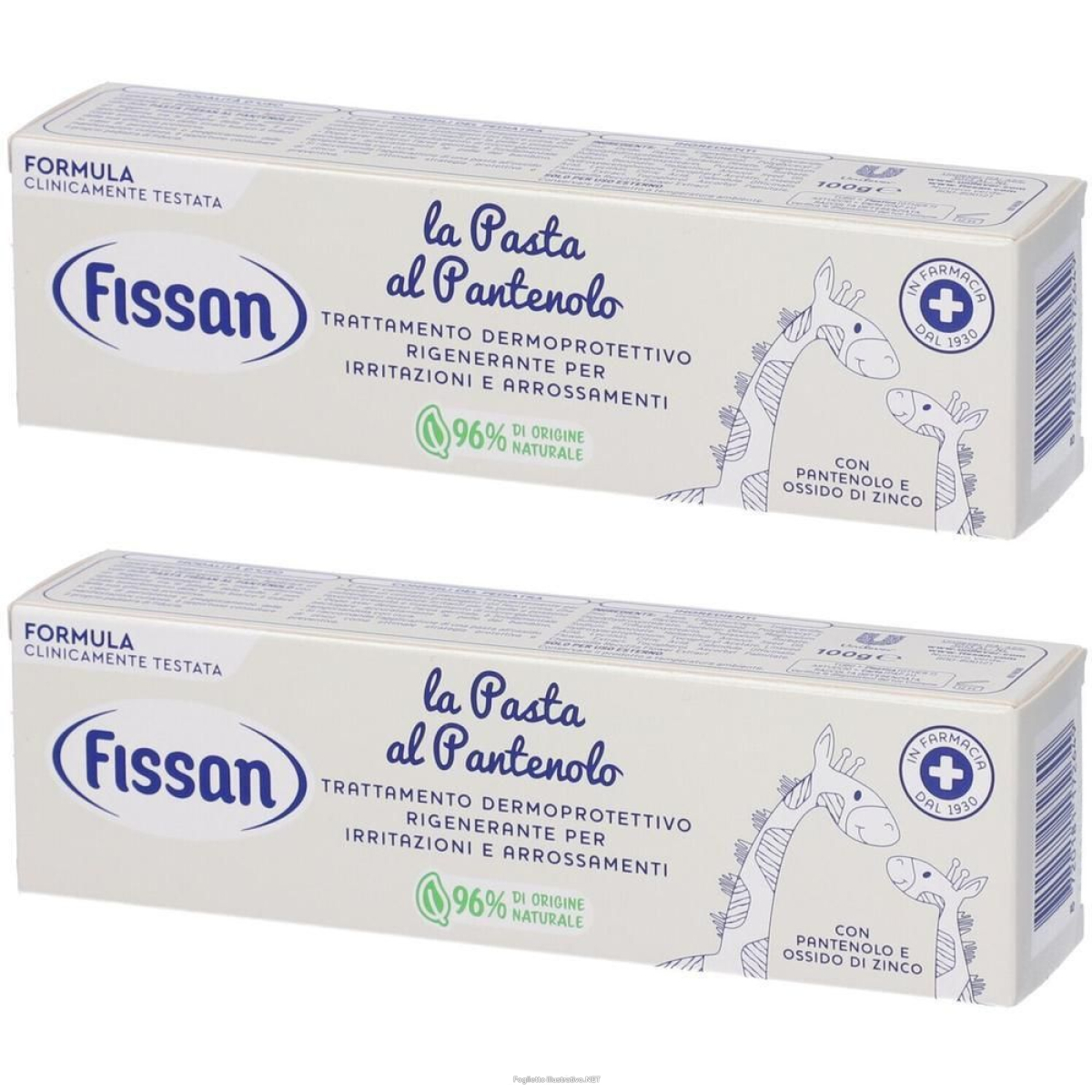 Compra Online fissan pasta al pantenolo 2x100 g e Trova l'offerta più bassa