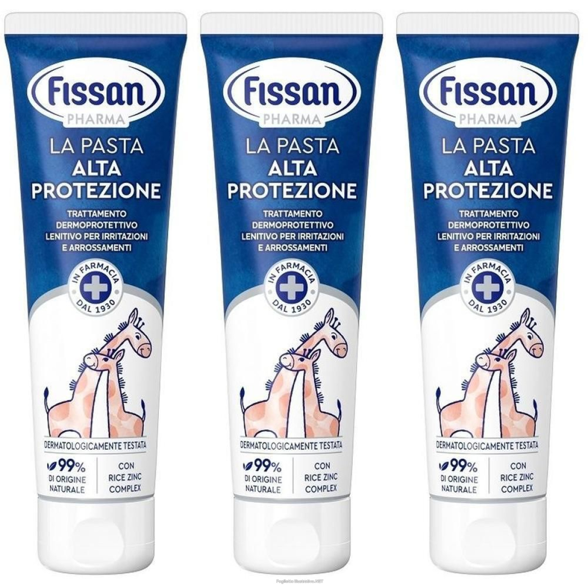 Compra Online fissan pharma la pasta alta protezione 3x100 g e Trova l'offerta più bassa
