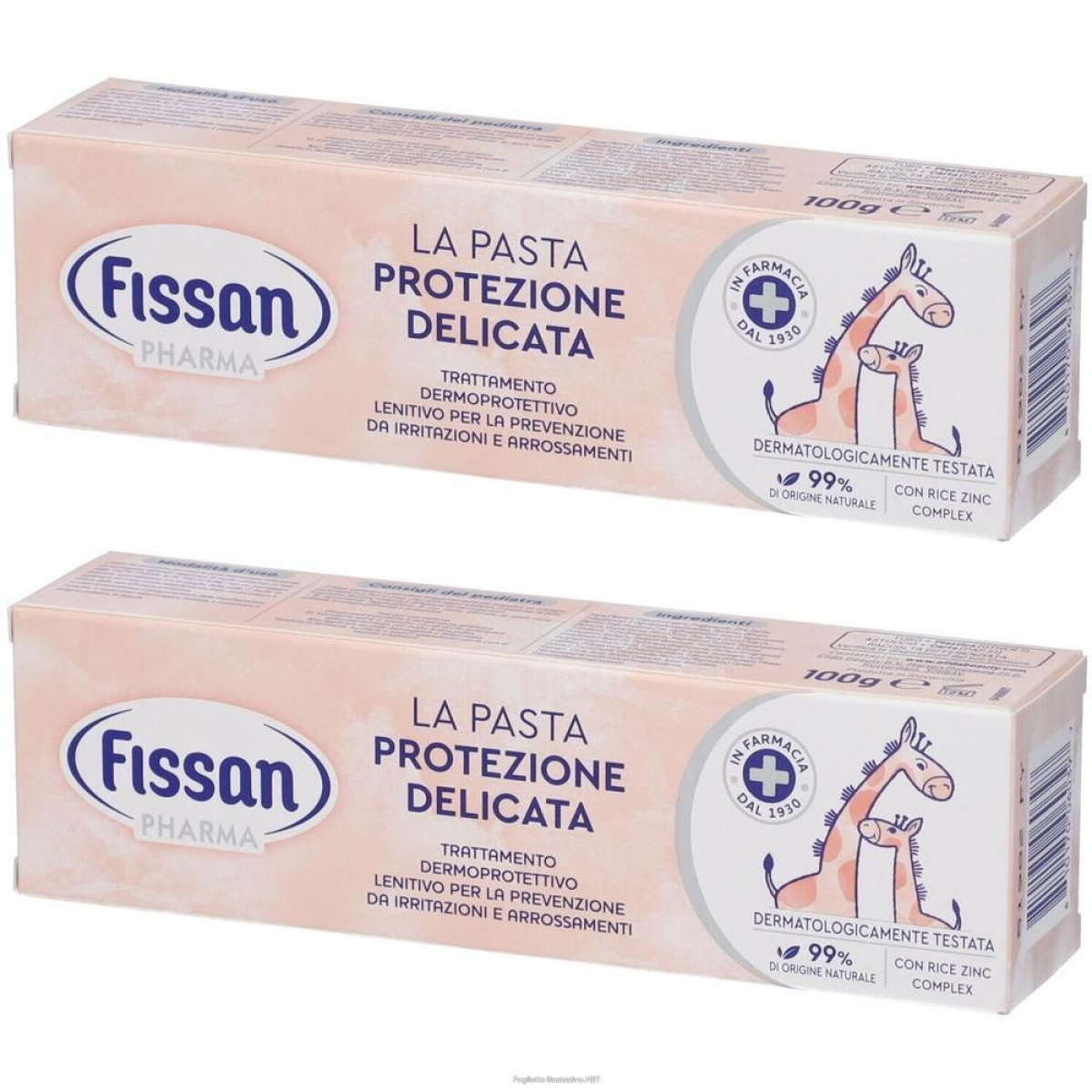 Compra Online fissan pharma la pasta protezione delicata 2x100 g e Trova l'offerta più bassa