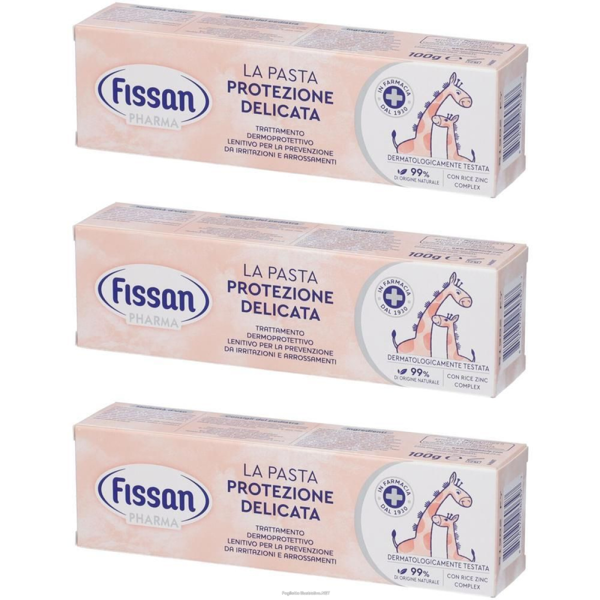 Compra Online fissan pharma la pasta protezione delicata 3x100 g e Trova l'offerta più bassa