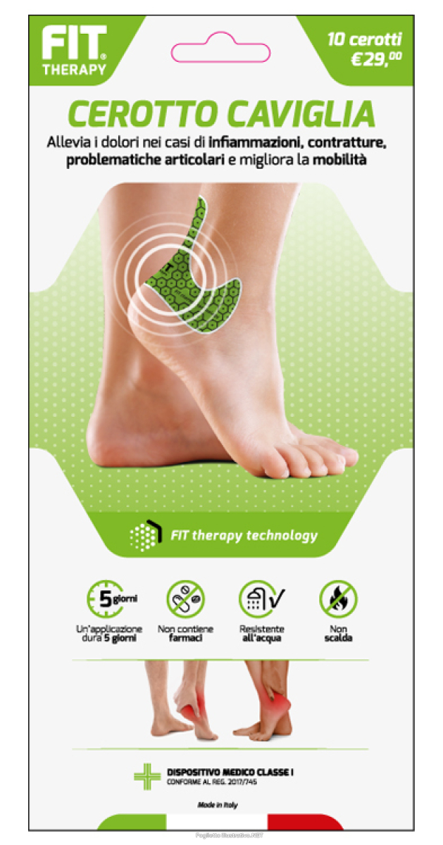 Compra Online fit therapy cerotto caviglia 10 pezzi e Trova l'offerta più bassa