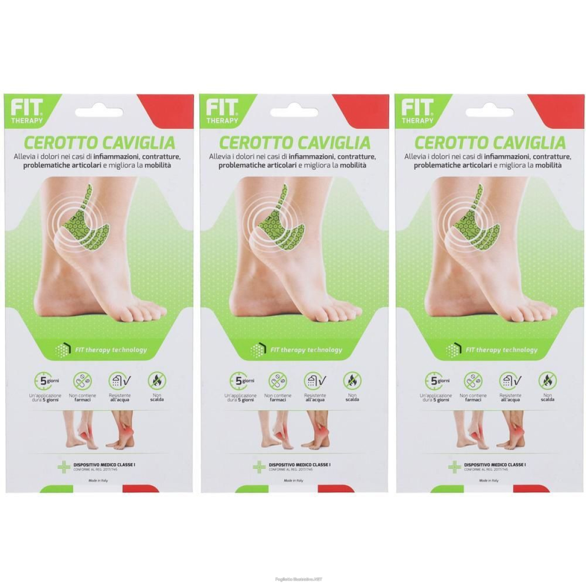 Compra Online fit therapy cerotto caviglia 2 cerotti 3x2 st e Trova l'offerta più bassa