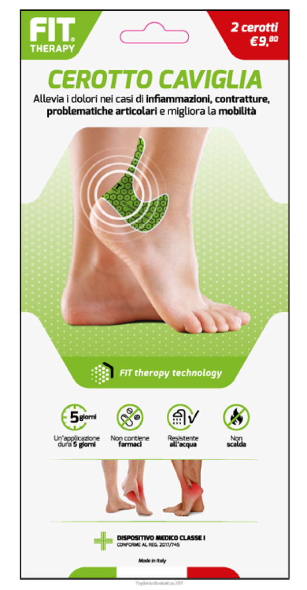 Compra Online fit therapy cerotto caviglia 2 pezzi e Trova l'offerta più bassa