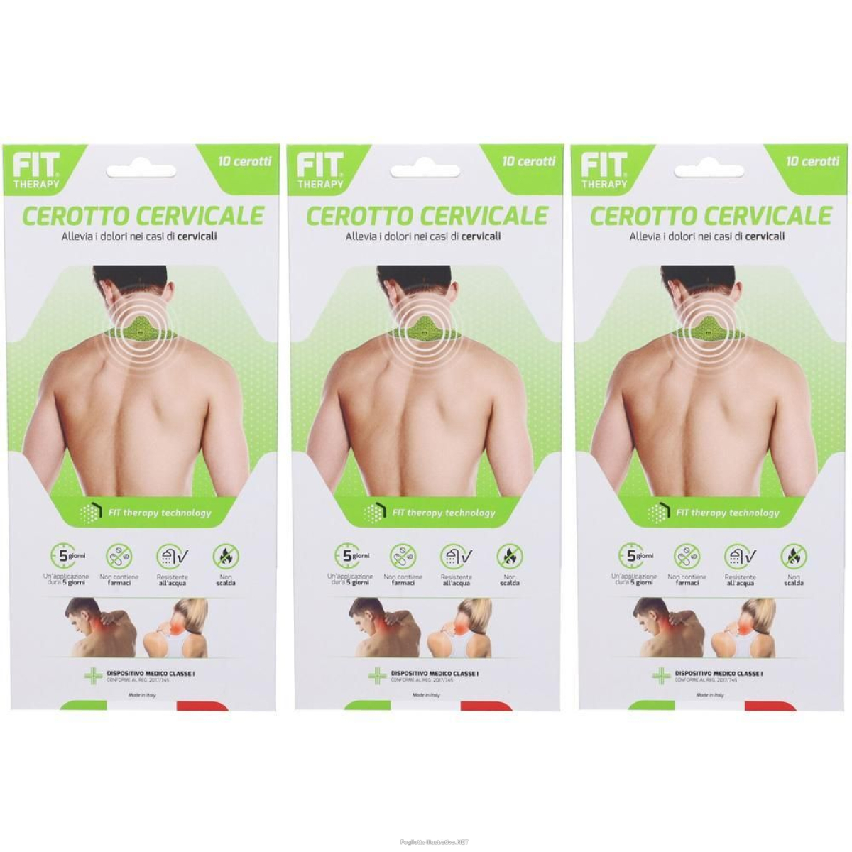 Compra Online fit therapy cerotto cervicale 3x10 st e Trova l'offerta più bassa