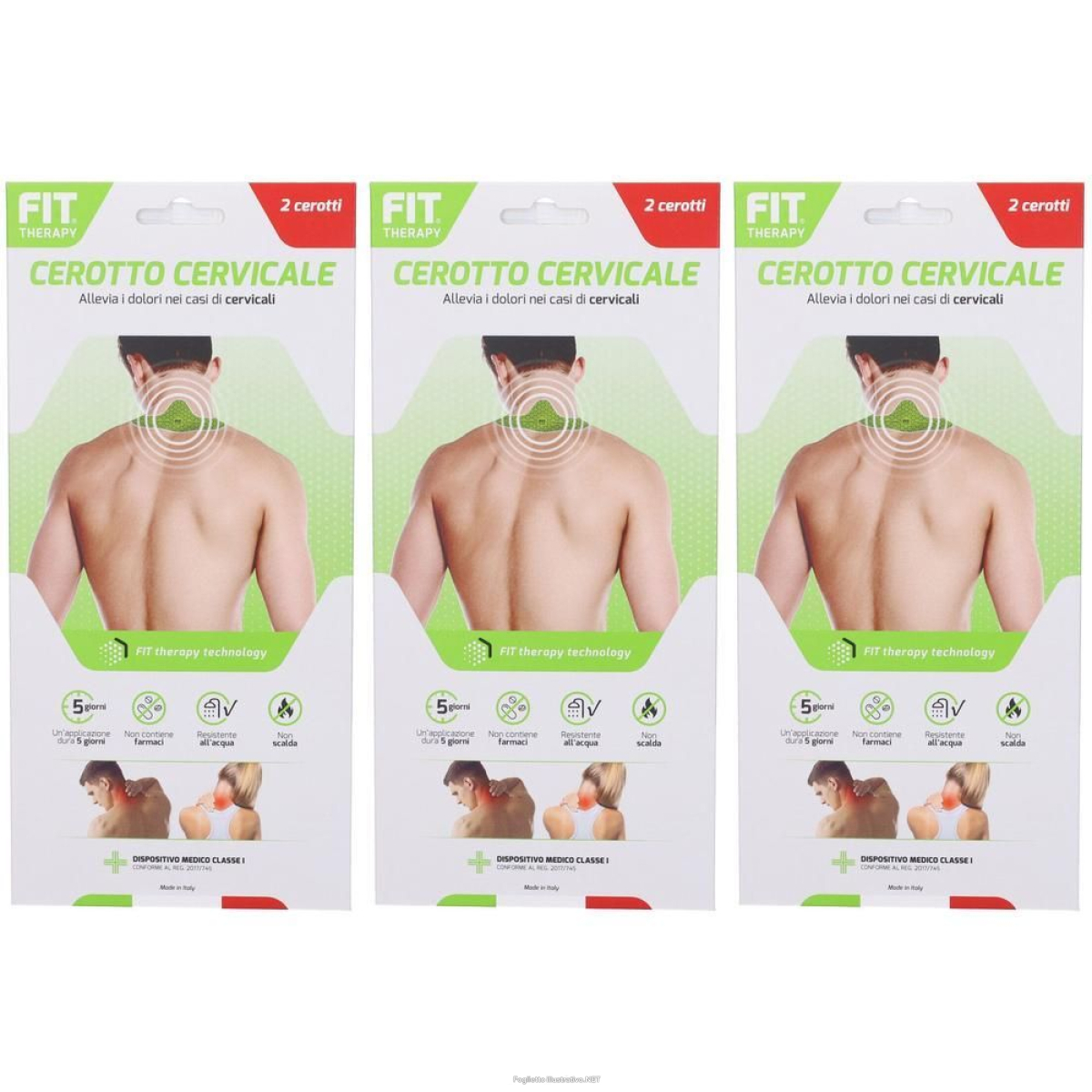 Compra Online fit therapy cerotto cervicale 3x2 st e Trova l'offerta più bassa