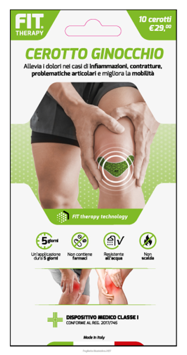 Compra Online fit therapy cerotto ginocchio 10 pezzi e Trova l'offerta più bassa