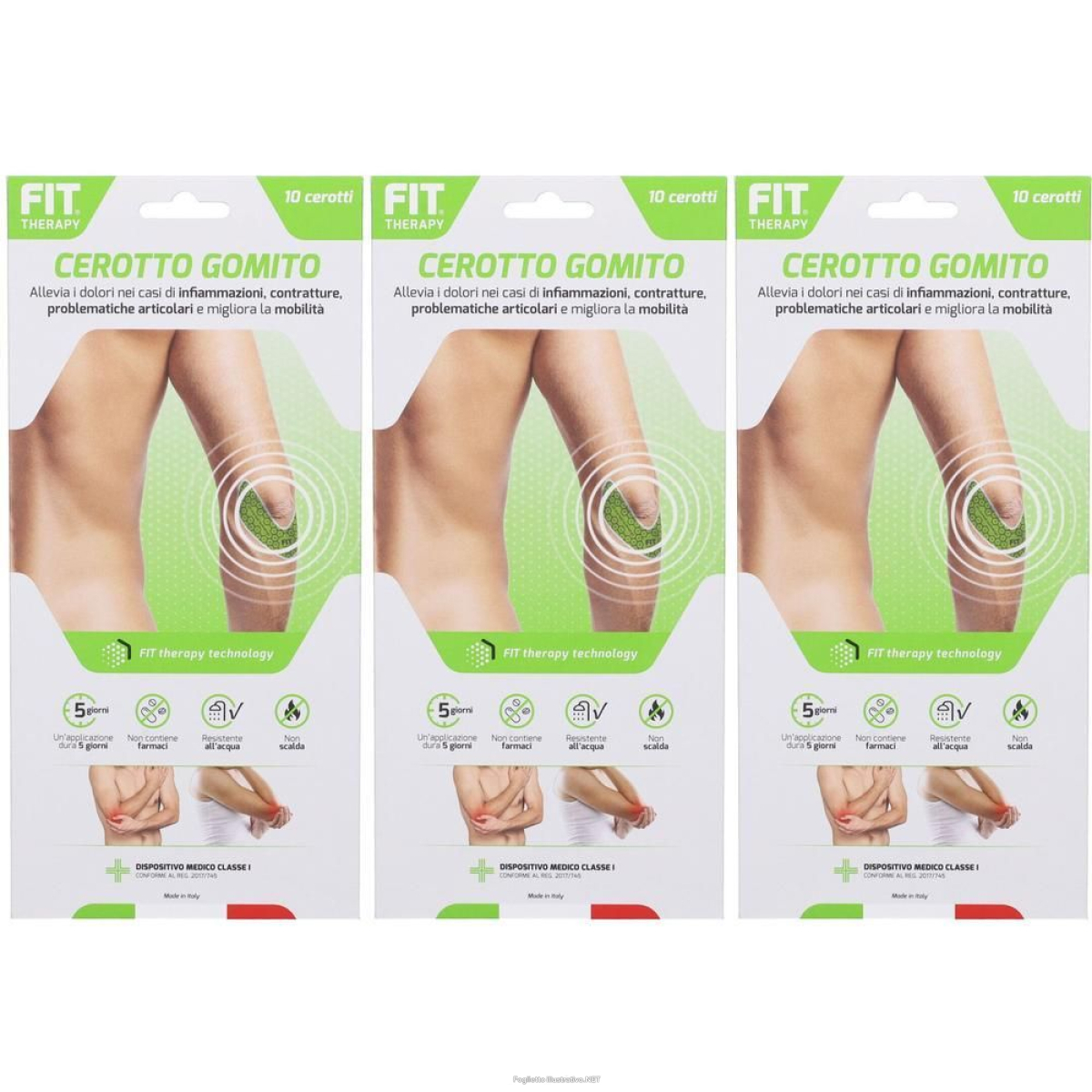 Compra Online fit therapy cerotto gomito 10 pezzi st e Trova l'offerta più bassa