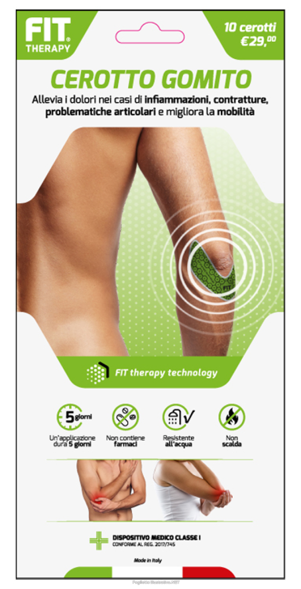 Compra Online fit therapy cerotto gomito 10 pezzi e Trova l'offerta più bassa