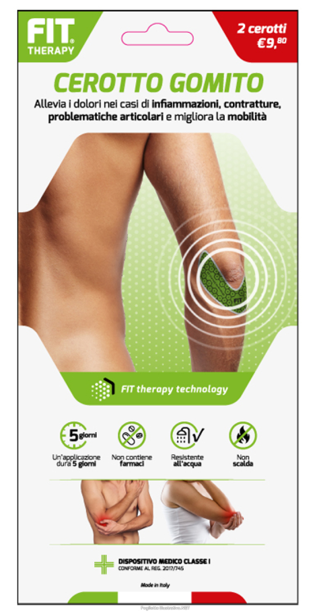 Compra Online fit therapy cerotto gomito 2 pezzi e Trova l'offerta più bassa