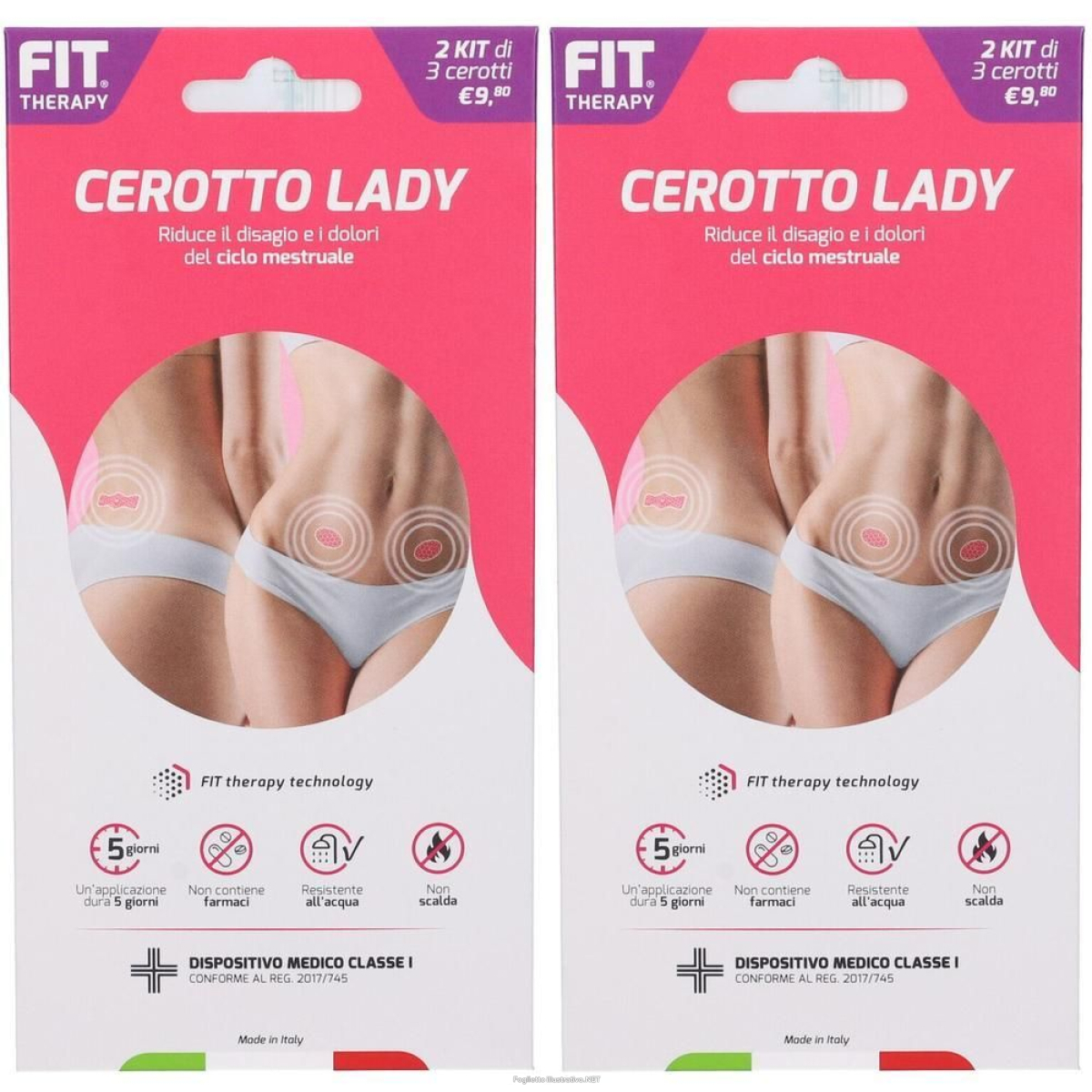 Compra Online fit therapy cerotto lady 2x2 st e Trova l'offerta più bassa