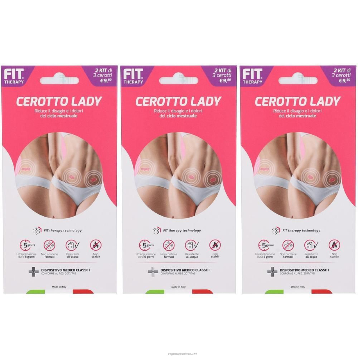 Compra Online fit therapy cerotto lady 3x2 st e Trova l'offerta più bassa