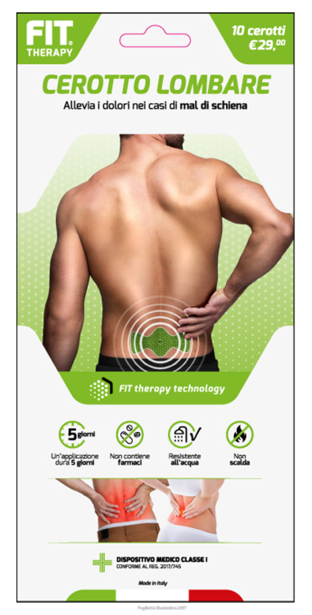 Compra Online fit therapy cerotto lombare 10 pezzi e Trova l'offerta più bassa