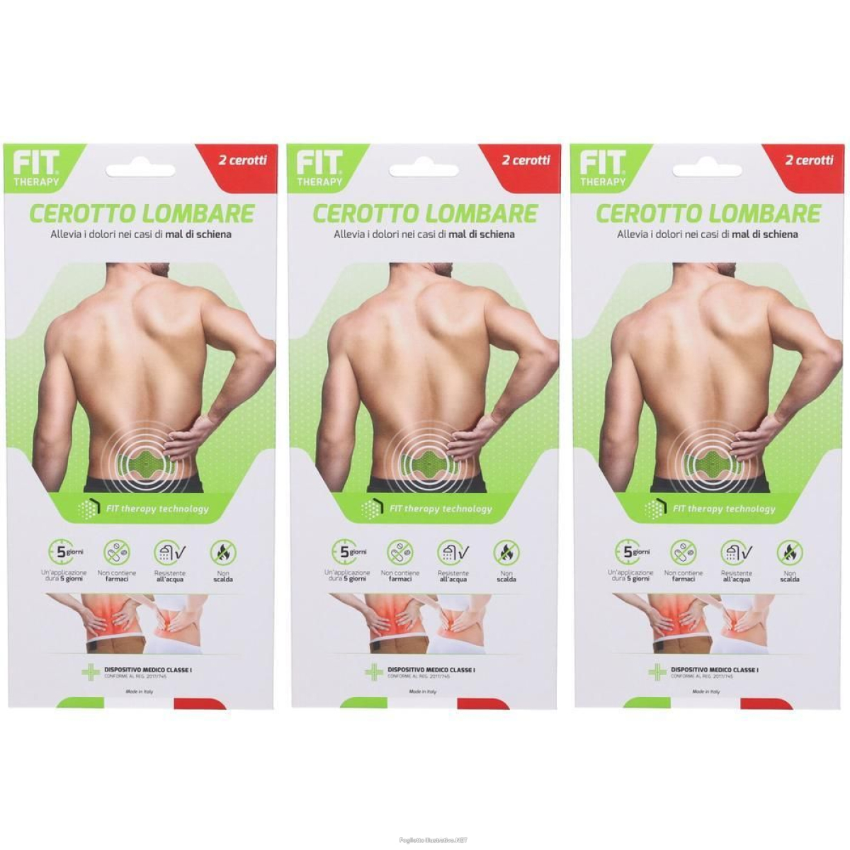 Compra Online fit therapy cerotto lombare 3x1 st e Trova l'offerta più bassa