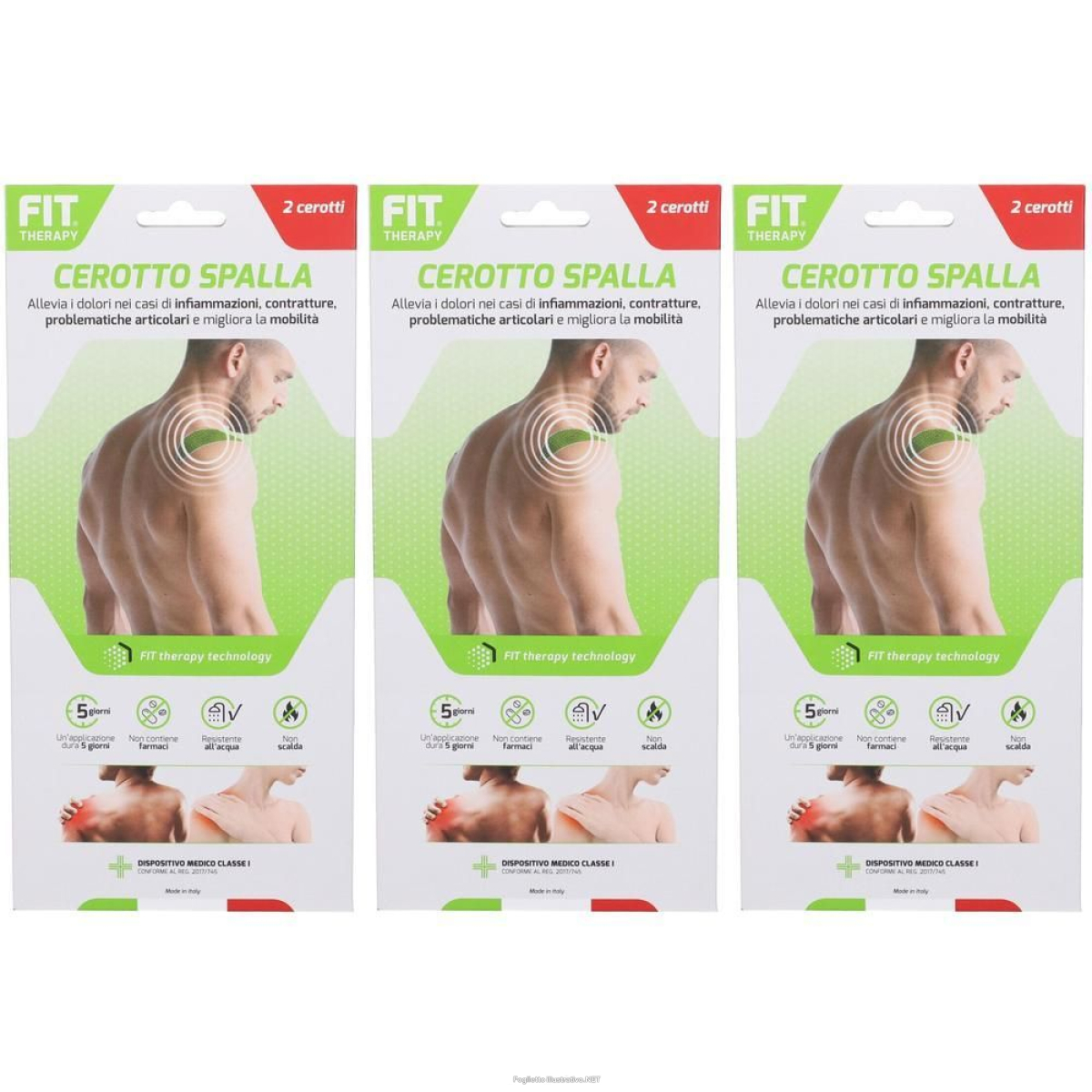Compra Online fit therapy cerotto spalla 3x2 st e Trova l'offerta più bassa