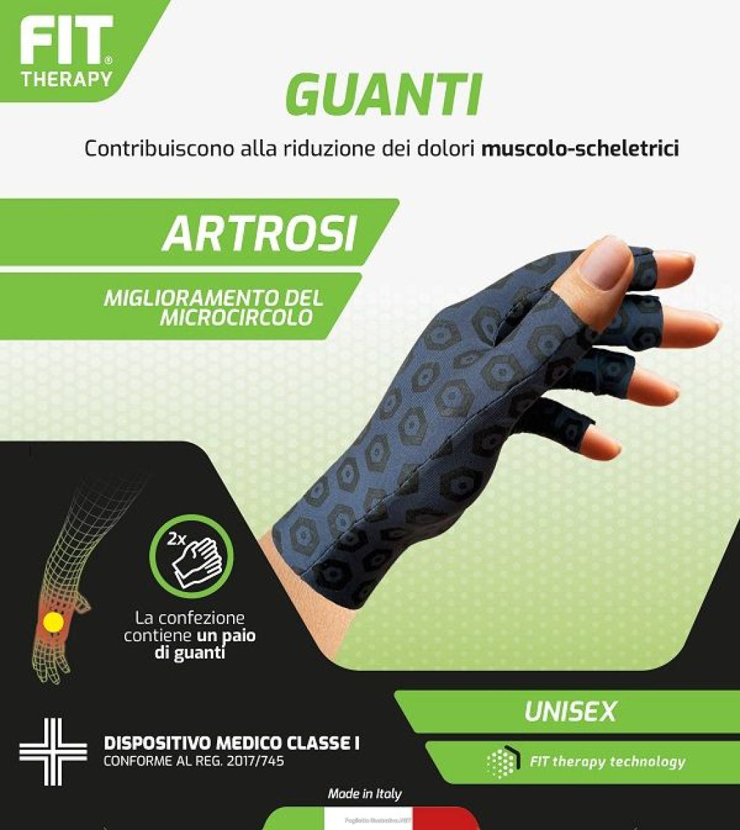 Compra Online fit therapy guanti pant 432 l e Trova l'offerta più bassa