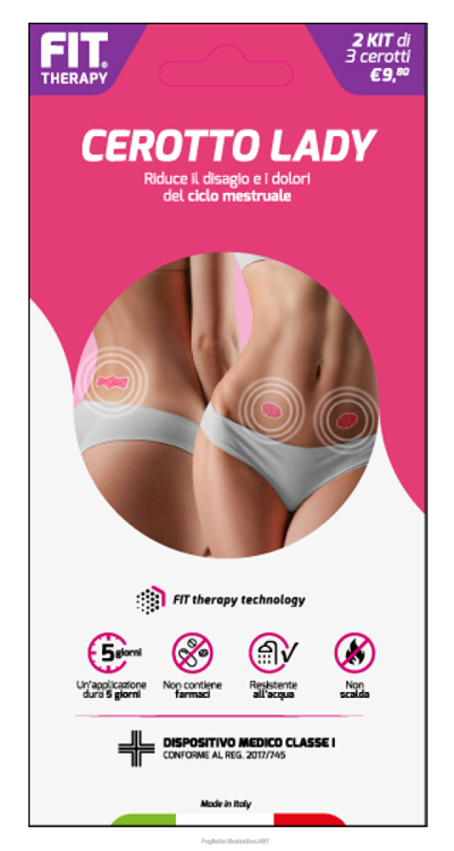 Compra Online fit therapy kit cerotto lady 2 pezzi e Trova l'offerta più bassa