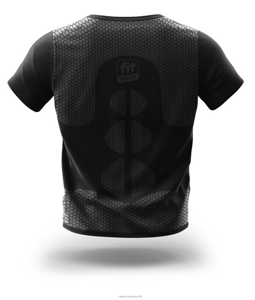 Compra Online fit therapy - t-shirt nera xxs-xs confezione 1 pezzo e Trova l'offerta più bassa