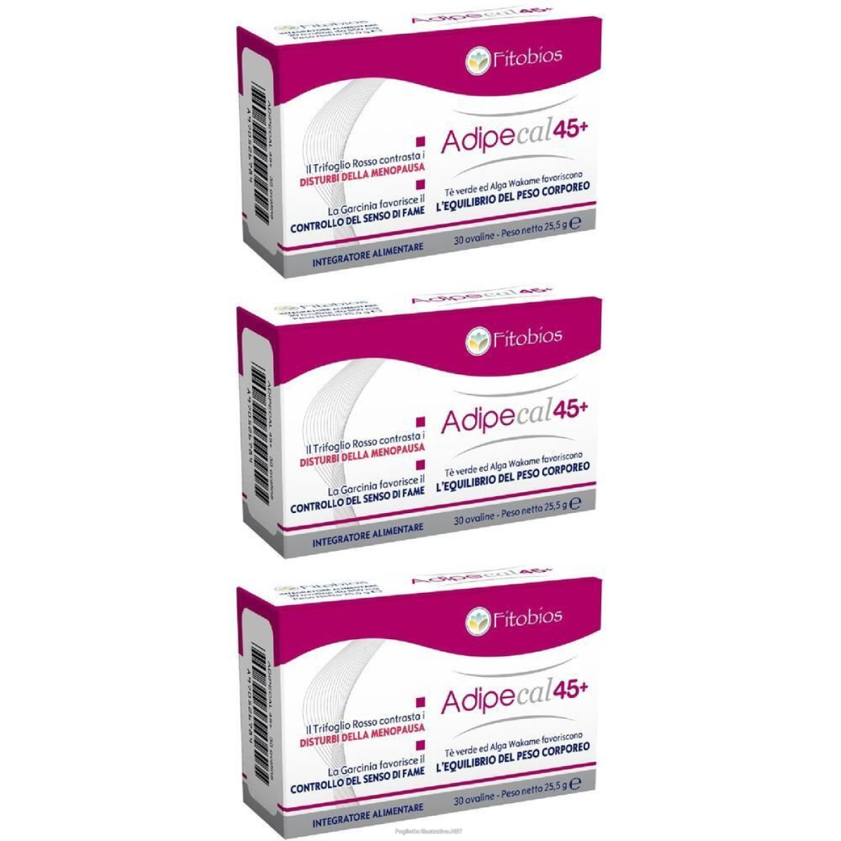 Compra Online fitobios adipecal 45+ 3x27 g compresse e Trova l'offerta più bassa