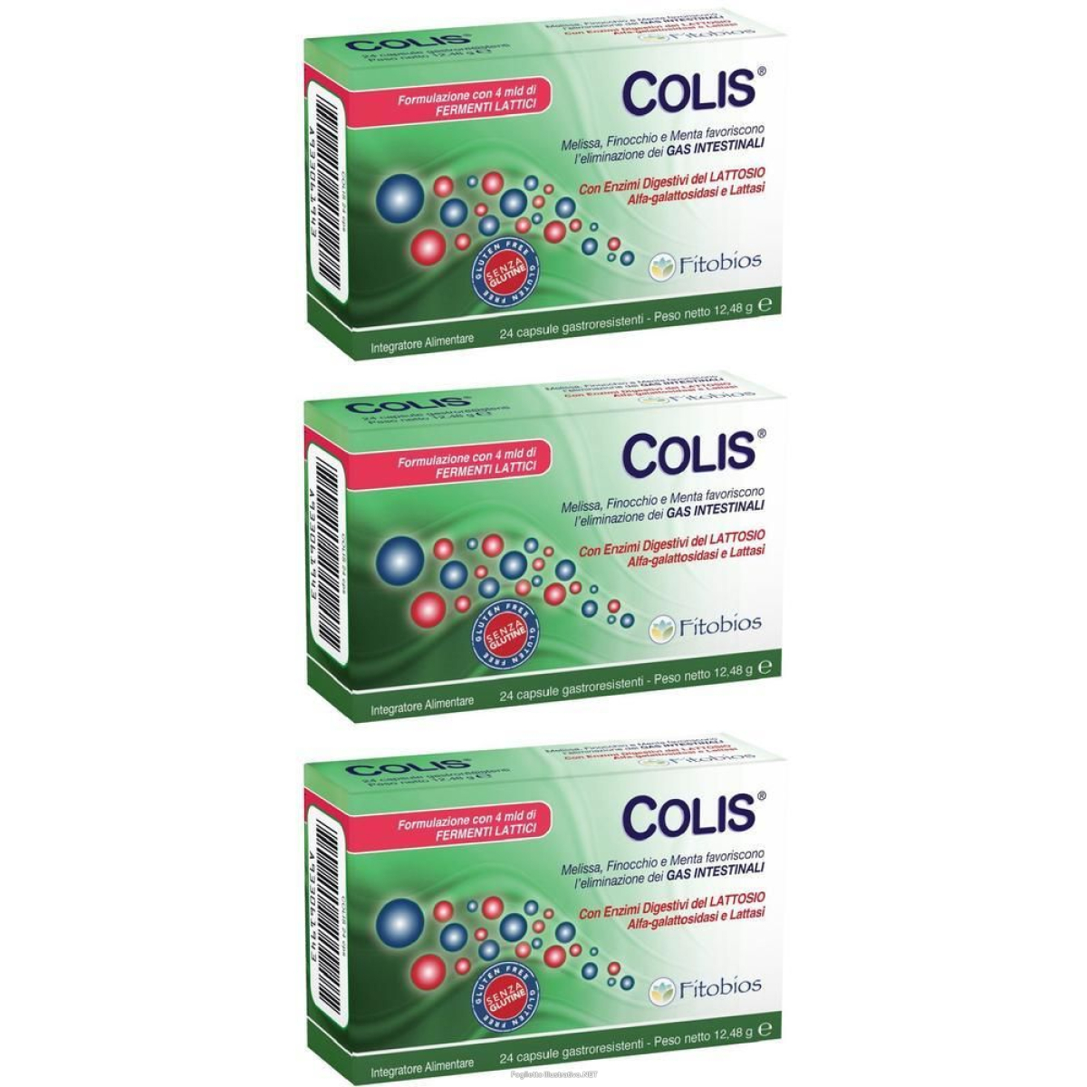 Compra Online fitobios colis 3x12,48 g capsule e Trova l'offerta più bassa