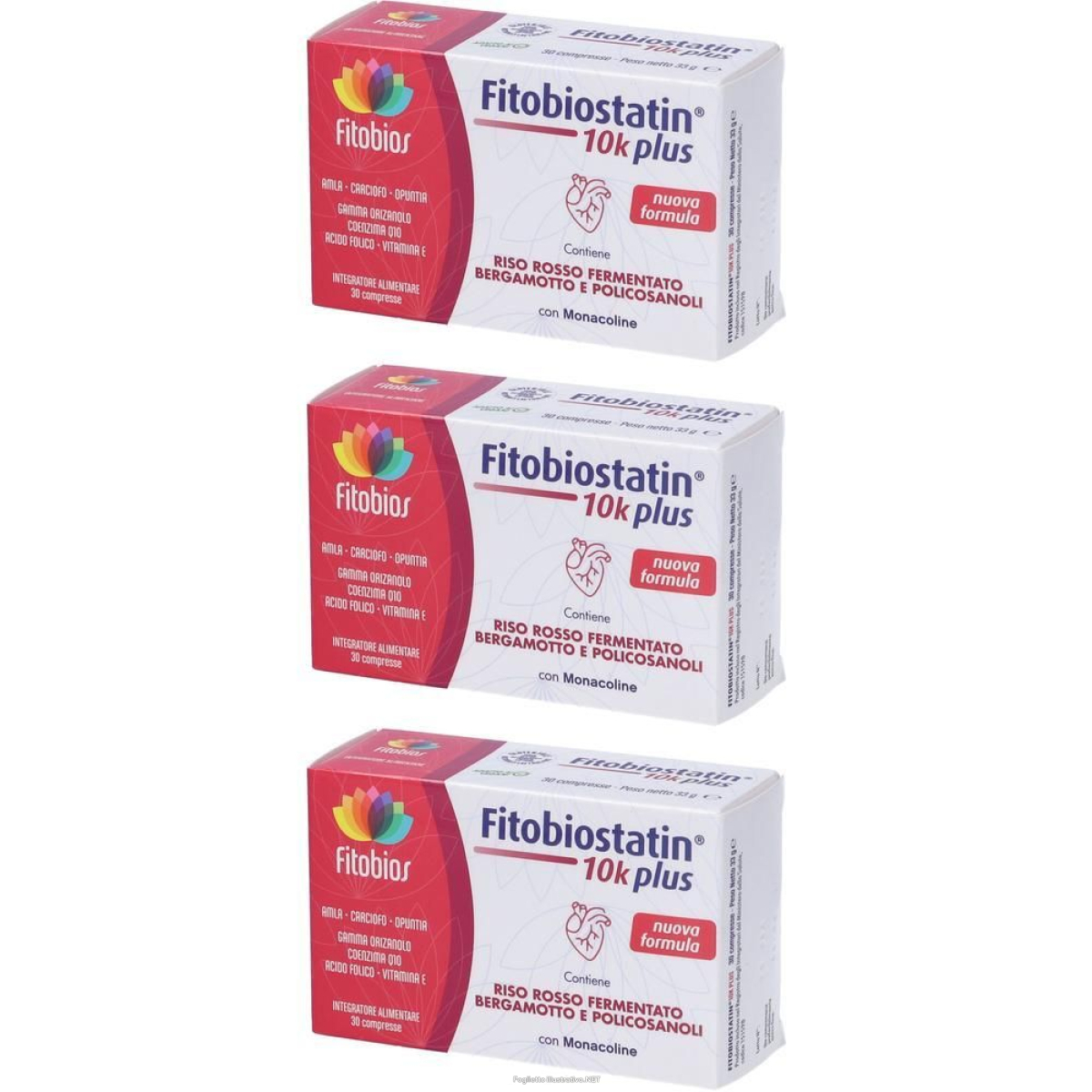 Compra Online fitobiostatin 10k plus 30 compresse 3x33 g e Trova l'offerta più bassa