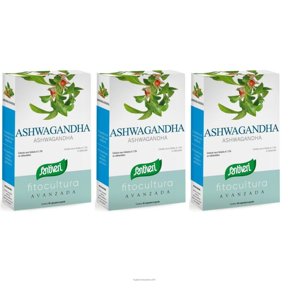 Compra Online fitocultura ashwagandha 40 capsule 3x18 g e Trova l'offerta più bassa