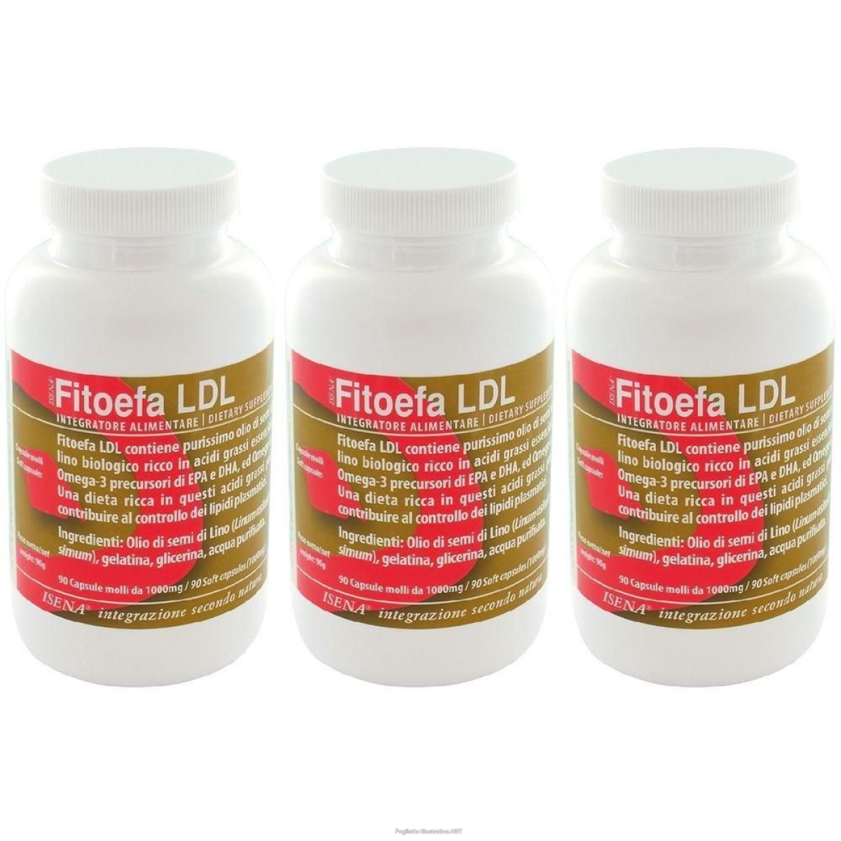 Compra Online fitoefa ldl olio di semi lino biologiorganic flax oil 90 capsule 3x e Trova l'offerta più bassa