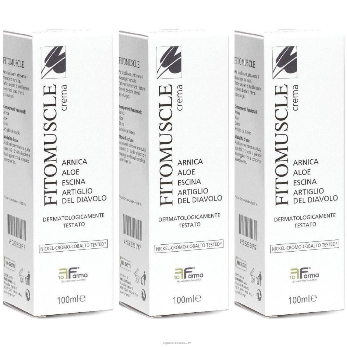 Compra Online fitomuscle crema 3x100 ml e Trova l'offerta più bassa