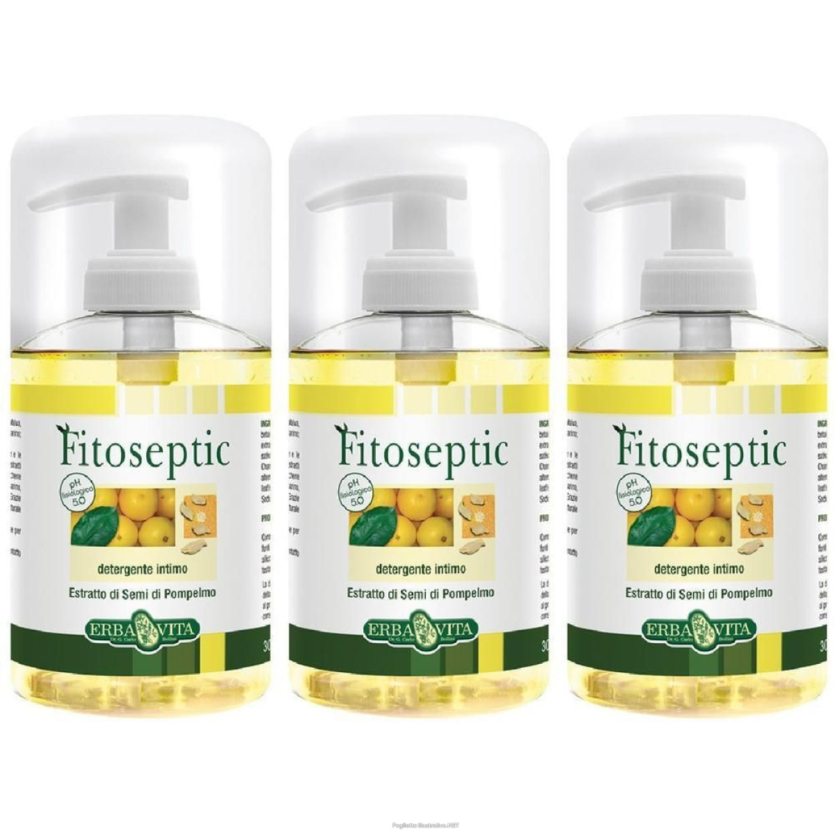 Compra Online fitoseptic detergente intimo 3x300 ml soluzione e Trova l'offerta più bassa